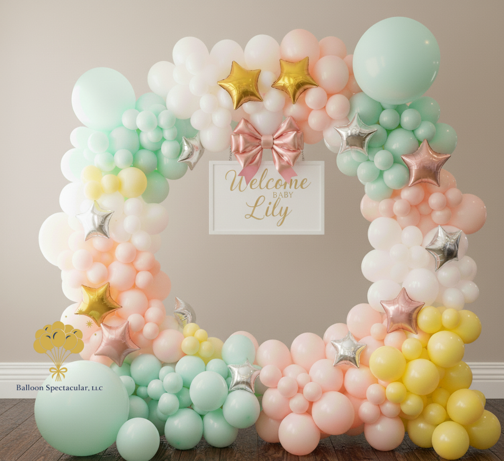 baby circle backdrop