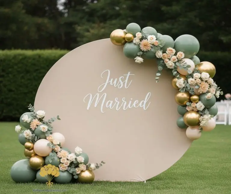 just married circle
