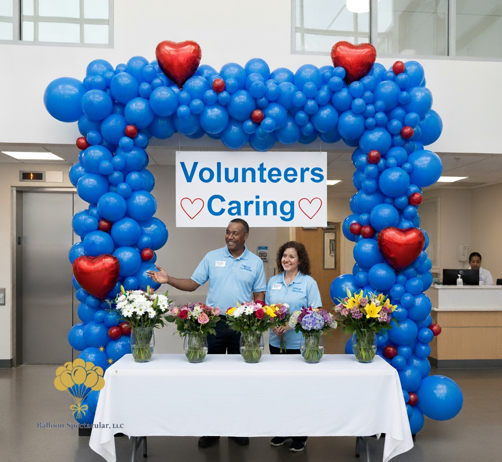 volunteers caring