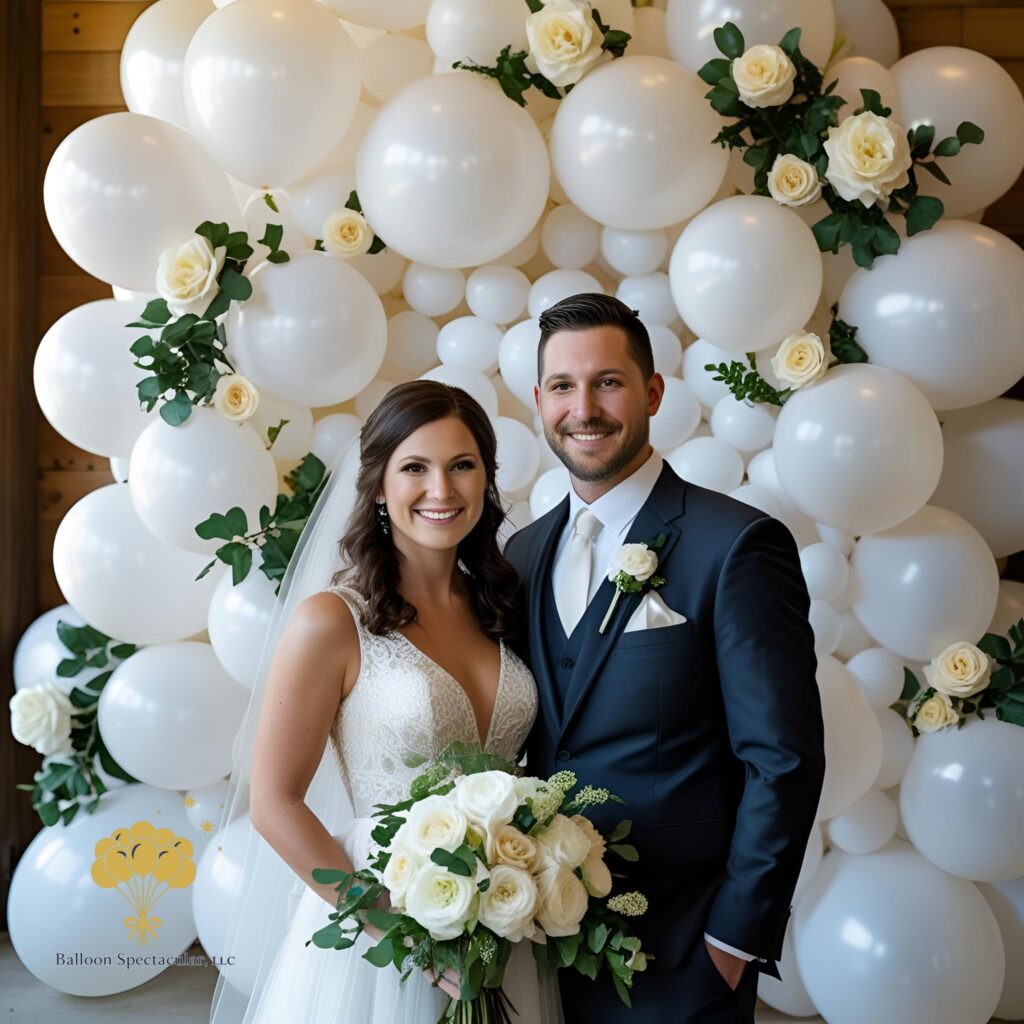 wedding backdrop reception