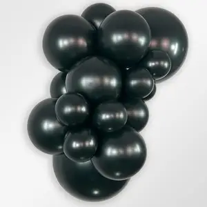 sempertex metallic black swatch